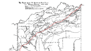 Butterfield Stage Line Map